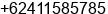 Fax number of Mr. Syahrir at Makassar