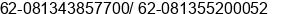 Mobile number of Mrs. Marlisa at Makassar