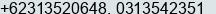 Phone number of Mr. Teofilus Hosana at surabaya